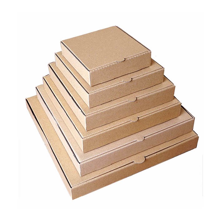 Disposable Kraft Paper Pizza Boxes
